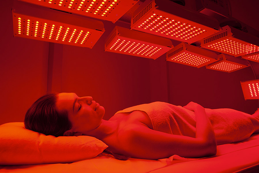 Body Led Light Therapy session