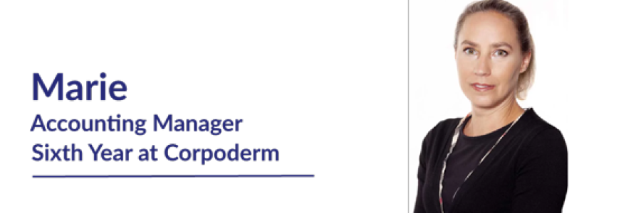 Marie Head of Accounting Corpoderm